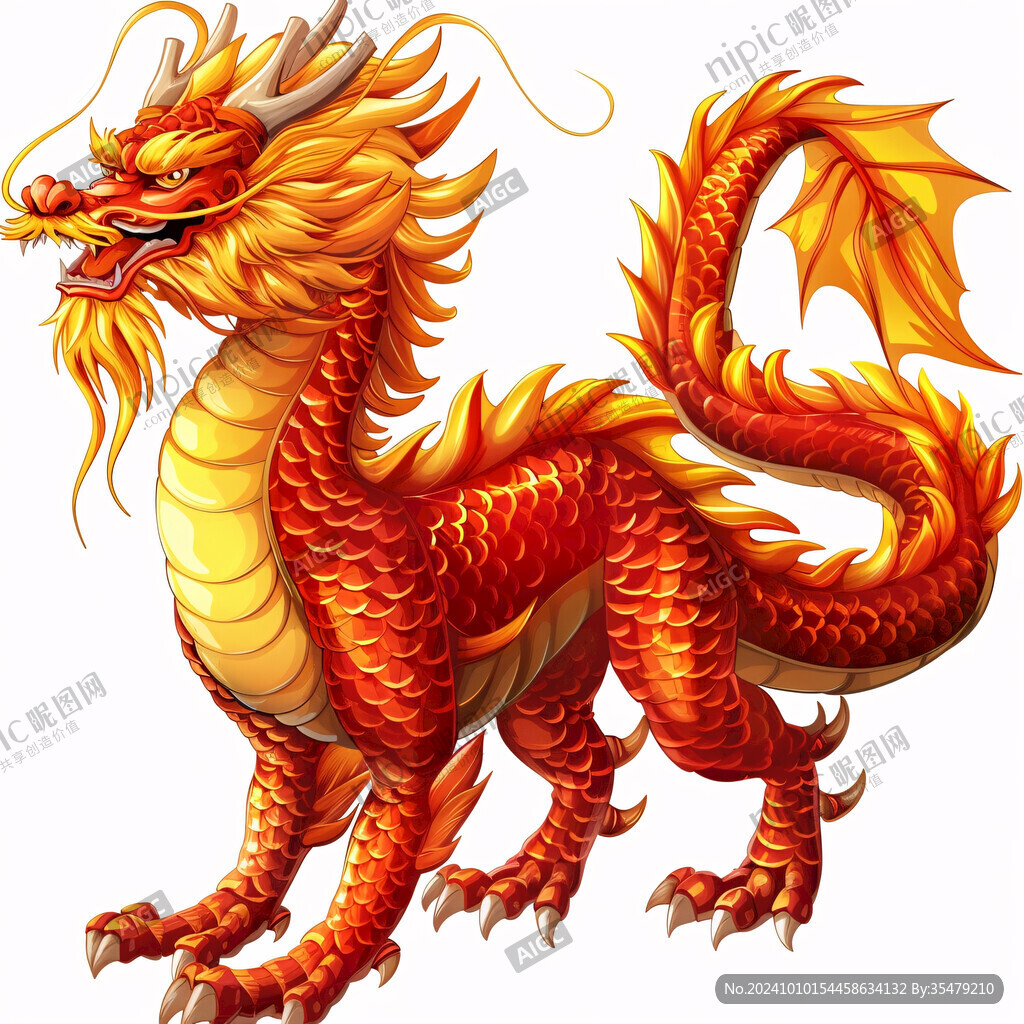 中國手繪龍