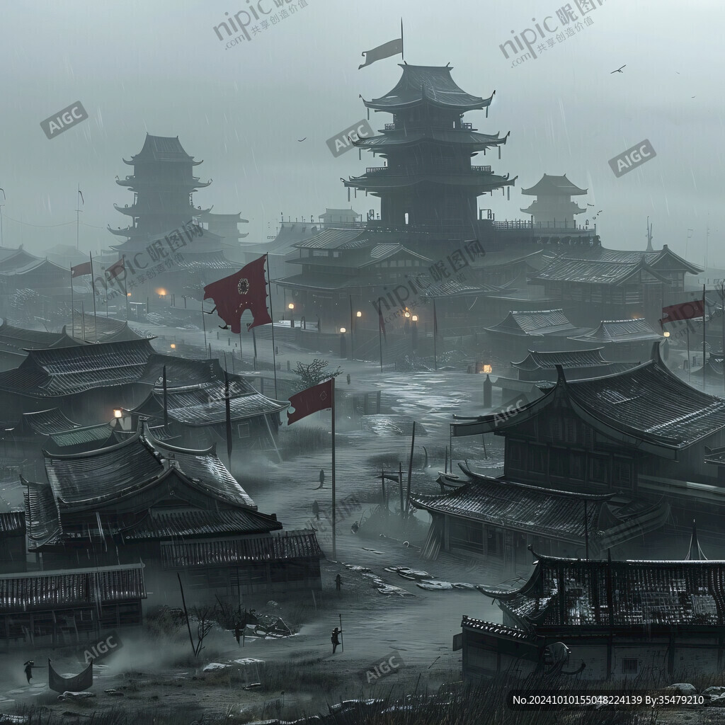 陰間地府鬼城場景