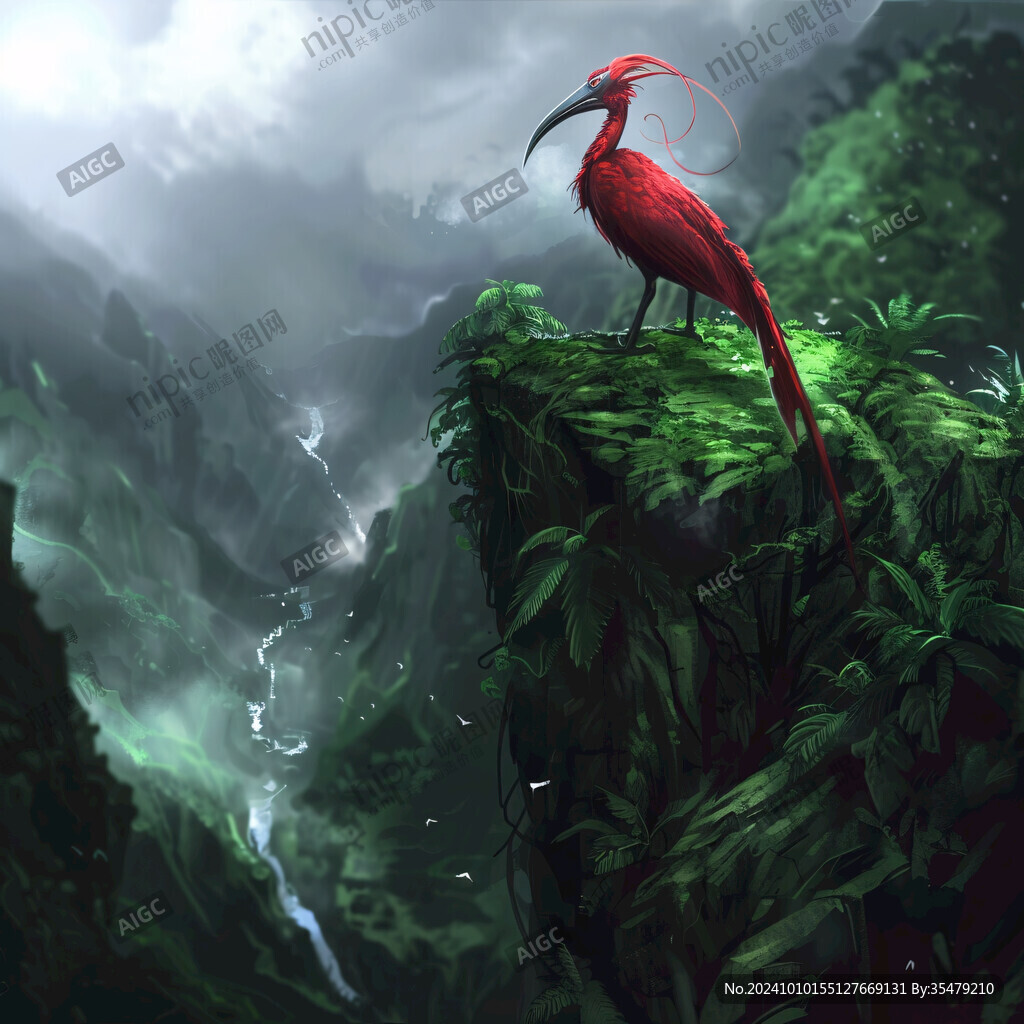 熱帶雨林插畫