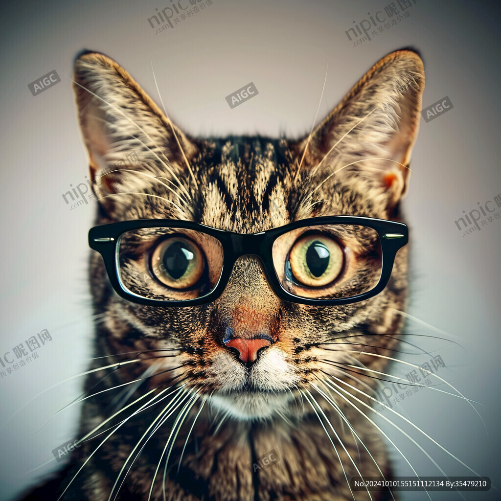 戴眼鏡的動物