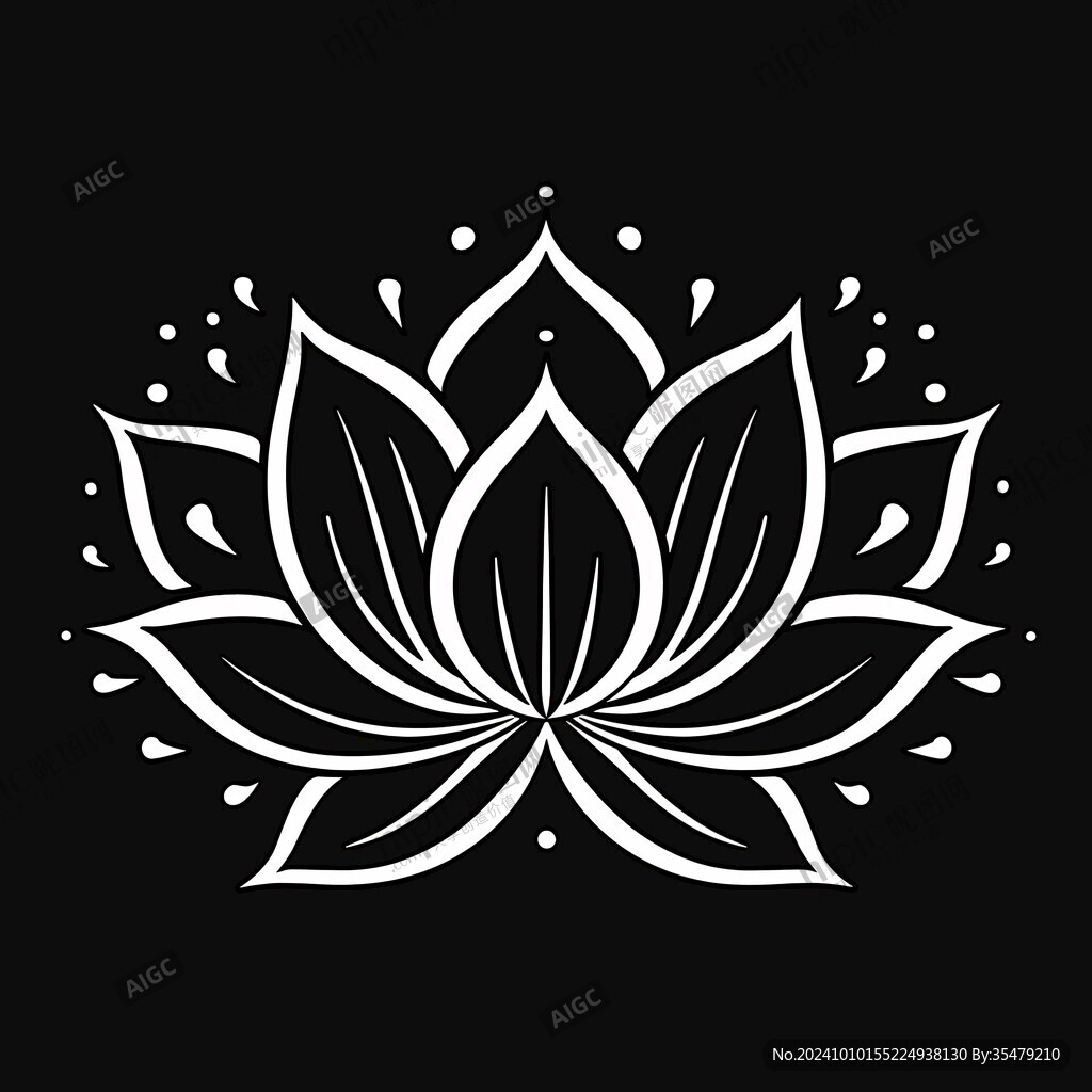 蓮花創(chuàng)意圖形