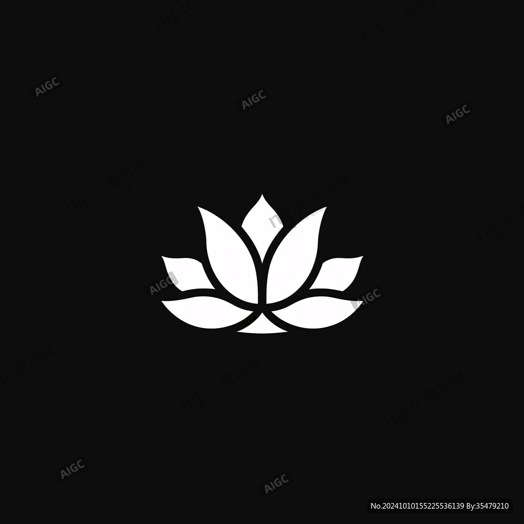 蓮花標志設計