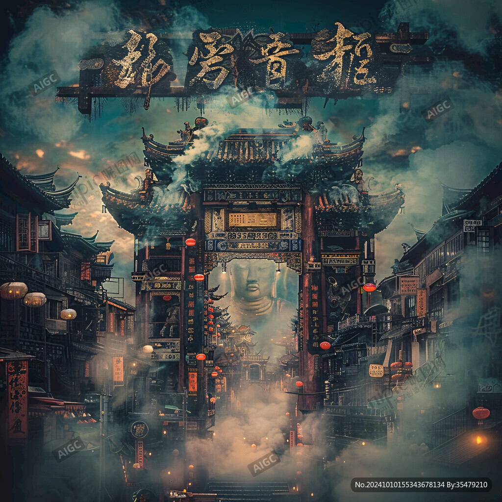 洪崖洞海報