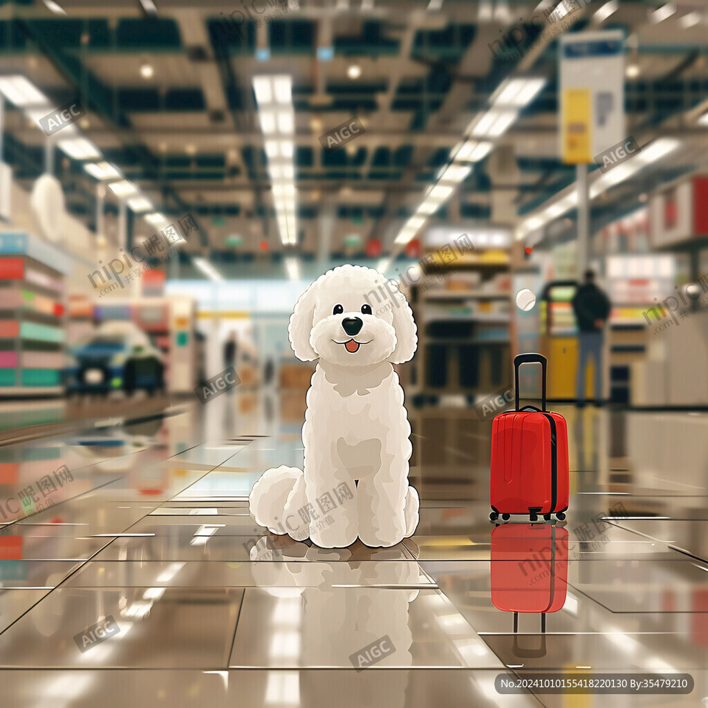 航空港區(qū)北站插畫