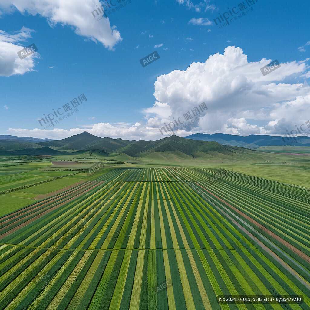 內(nèi)蒙農(nóng)作物國(guó)北方農(nóng)田