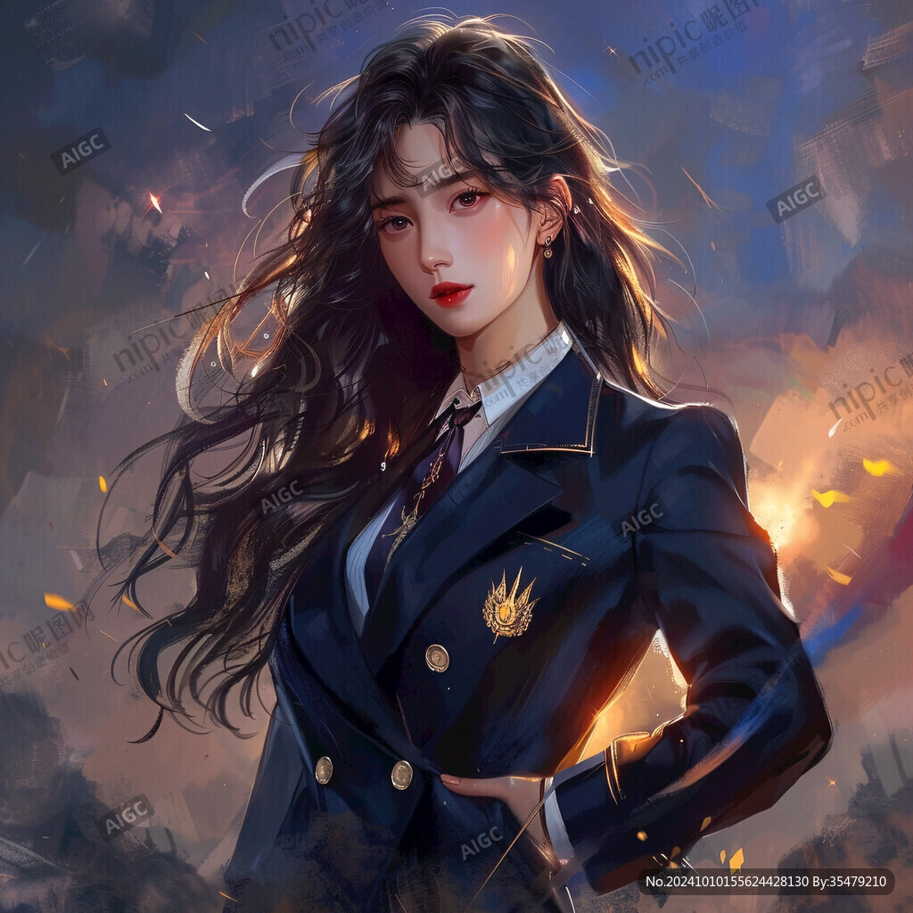 厚涂少女