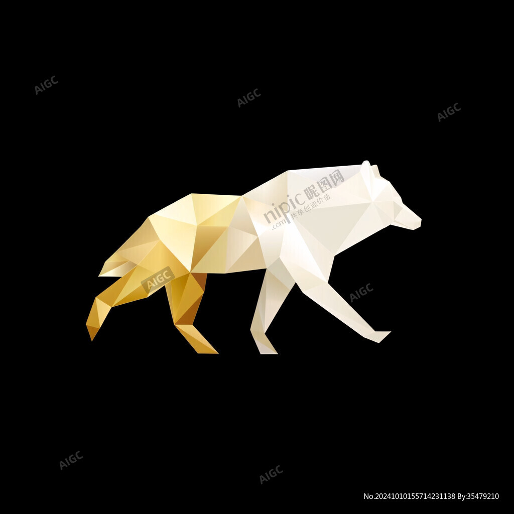 幾何多邊形動物