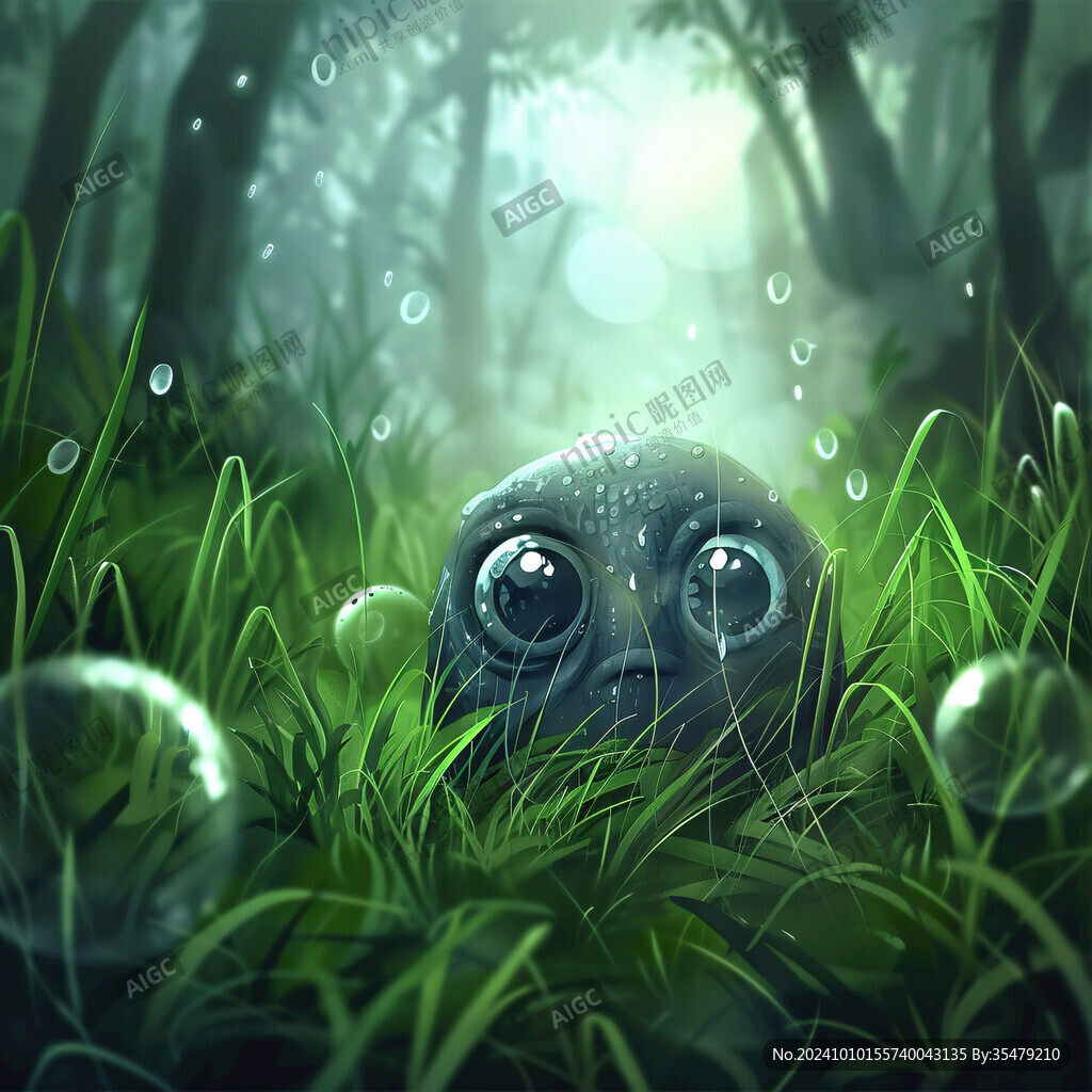 奇幻森林插畫