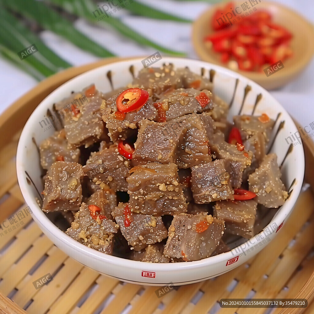 干條香辣牛肉粒