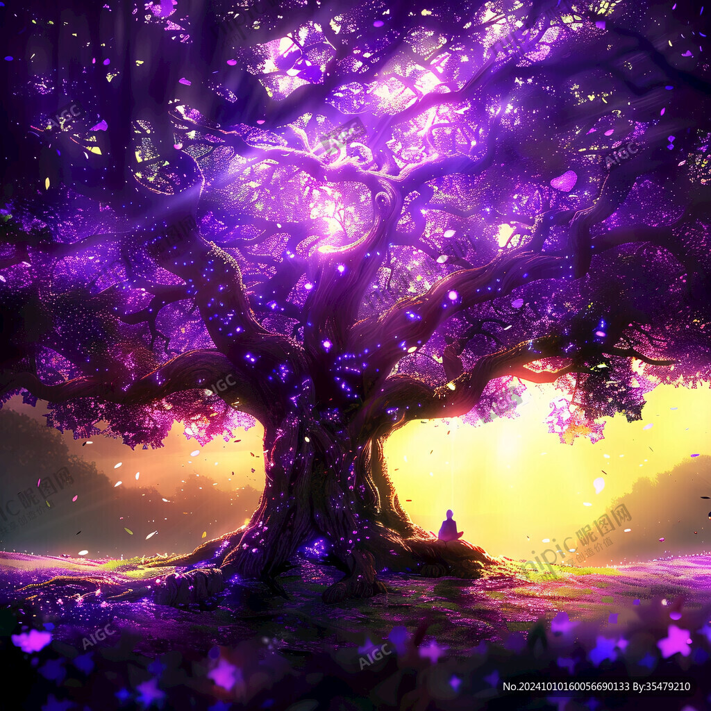 神秘夢(mèng)幻的大樹