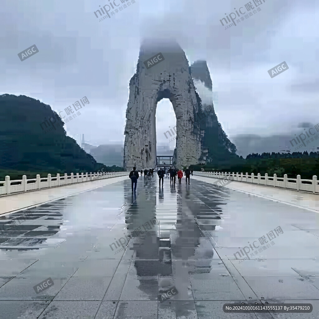 龍虎山象鼻山入口