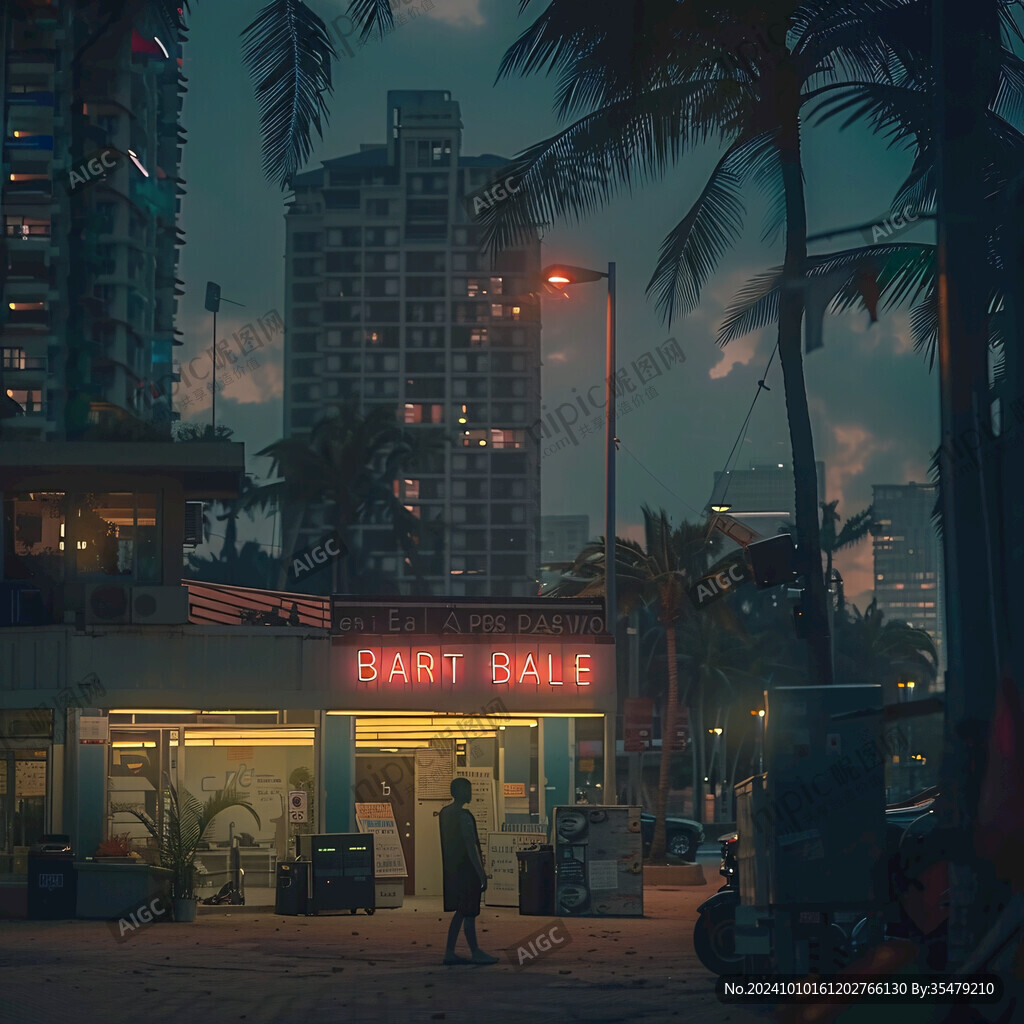 夜晚便利店