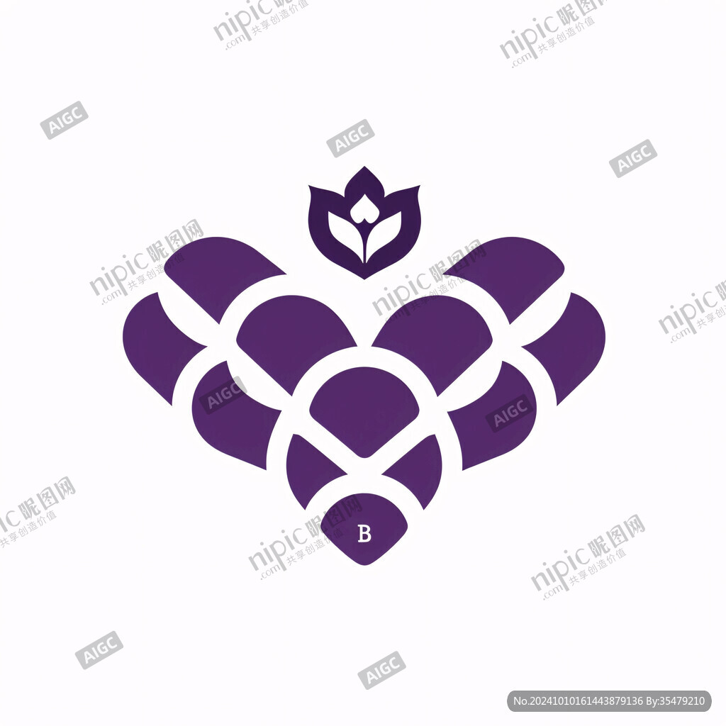 心形匯聚logo