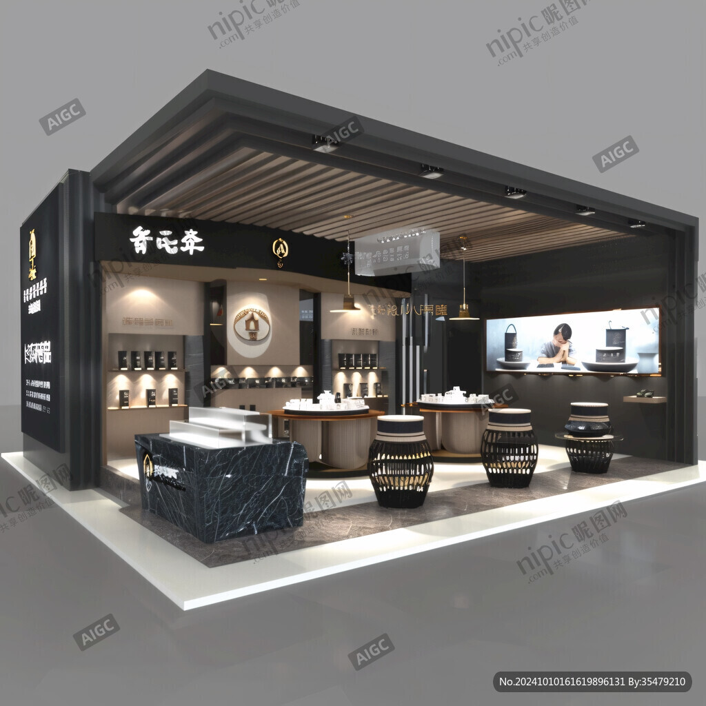 新中式展位