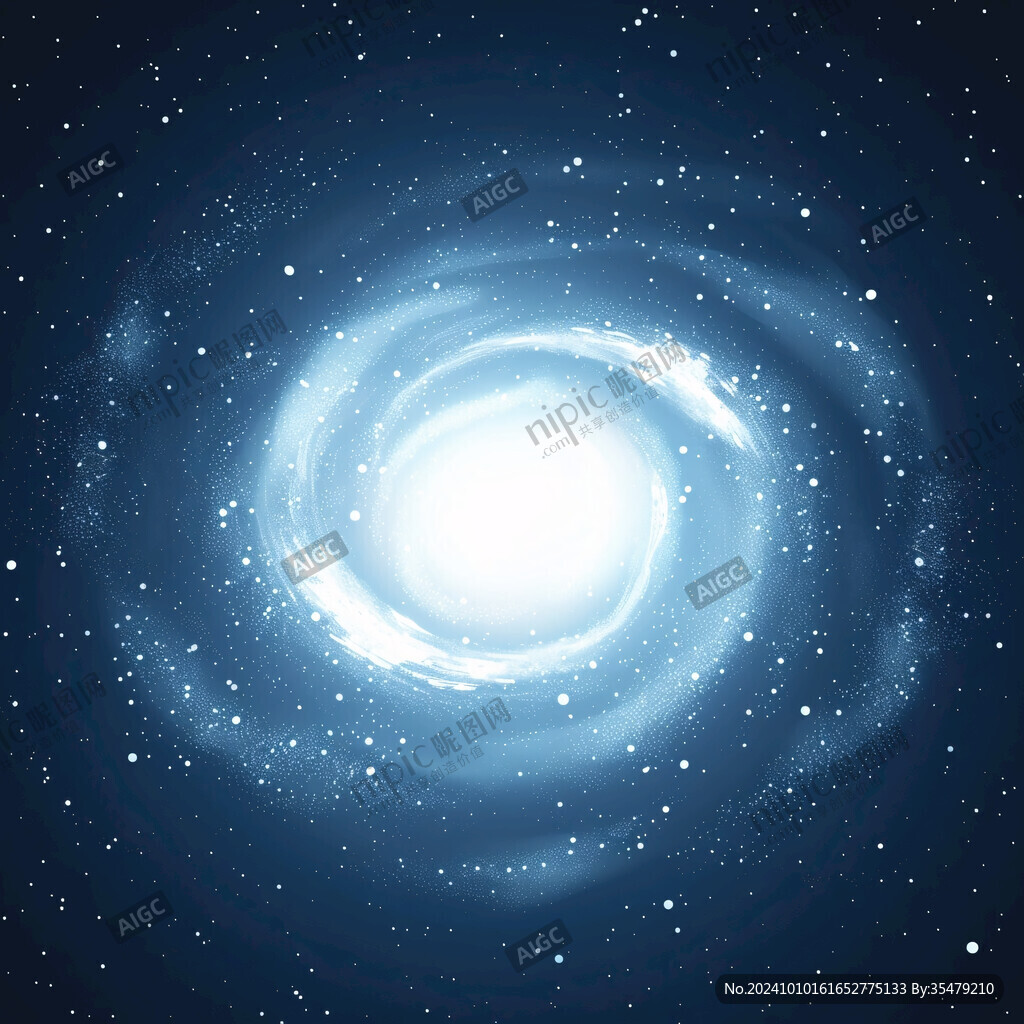 漩渦星空星空素材