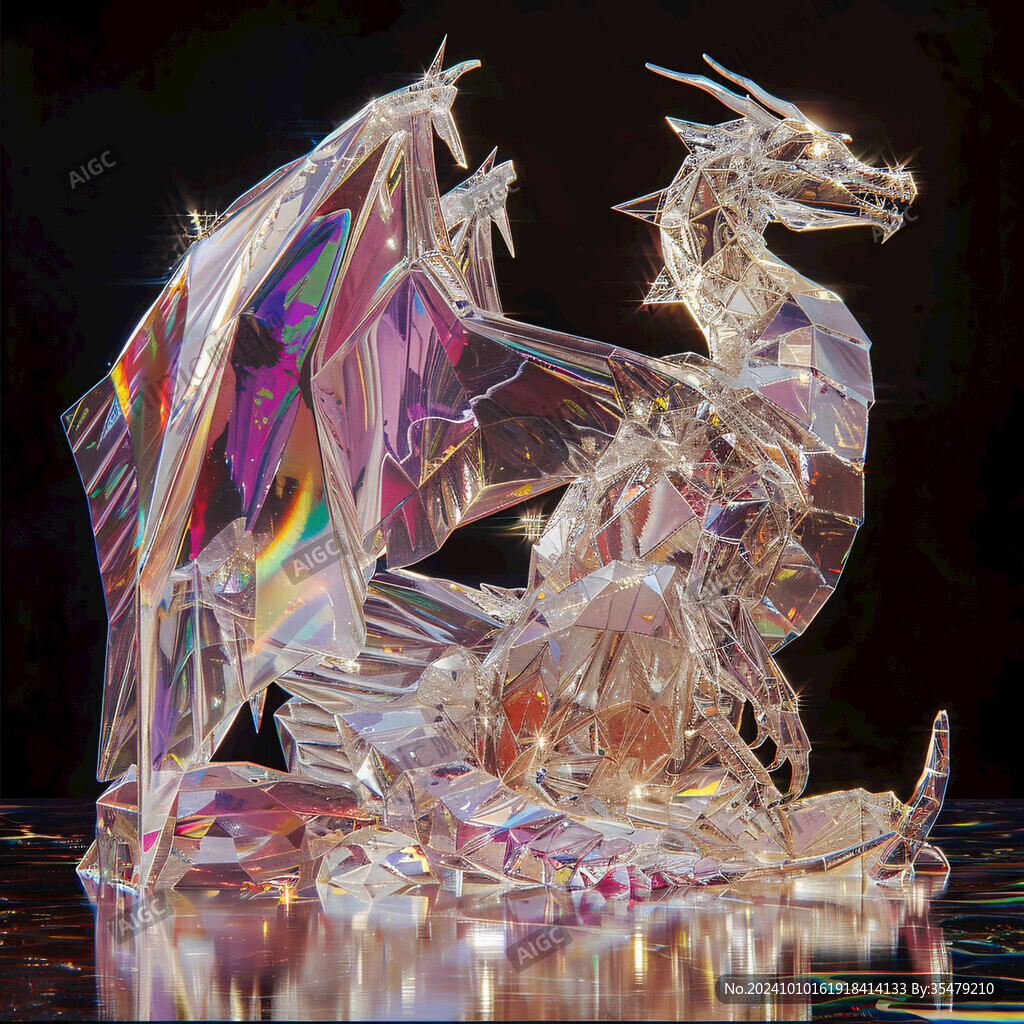 龍馬水晶雕塑
