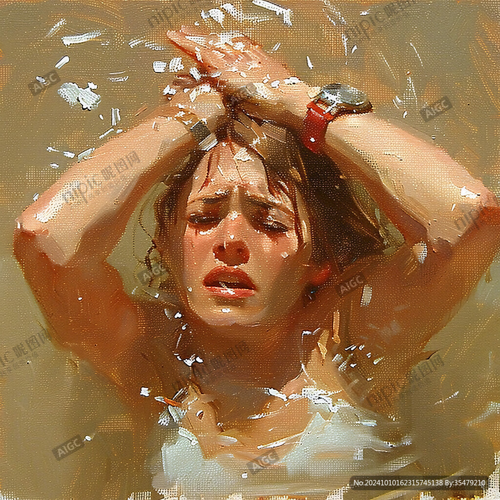 美女女子戲水女生