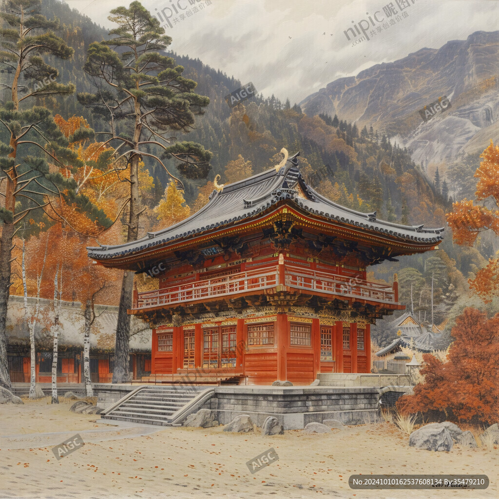 寺廟木結構