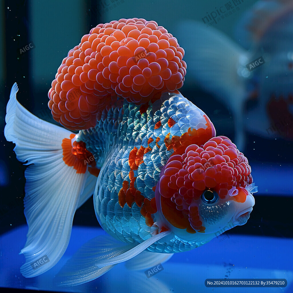 立體畫素材金魚立體畫