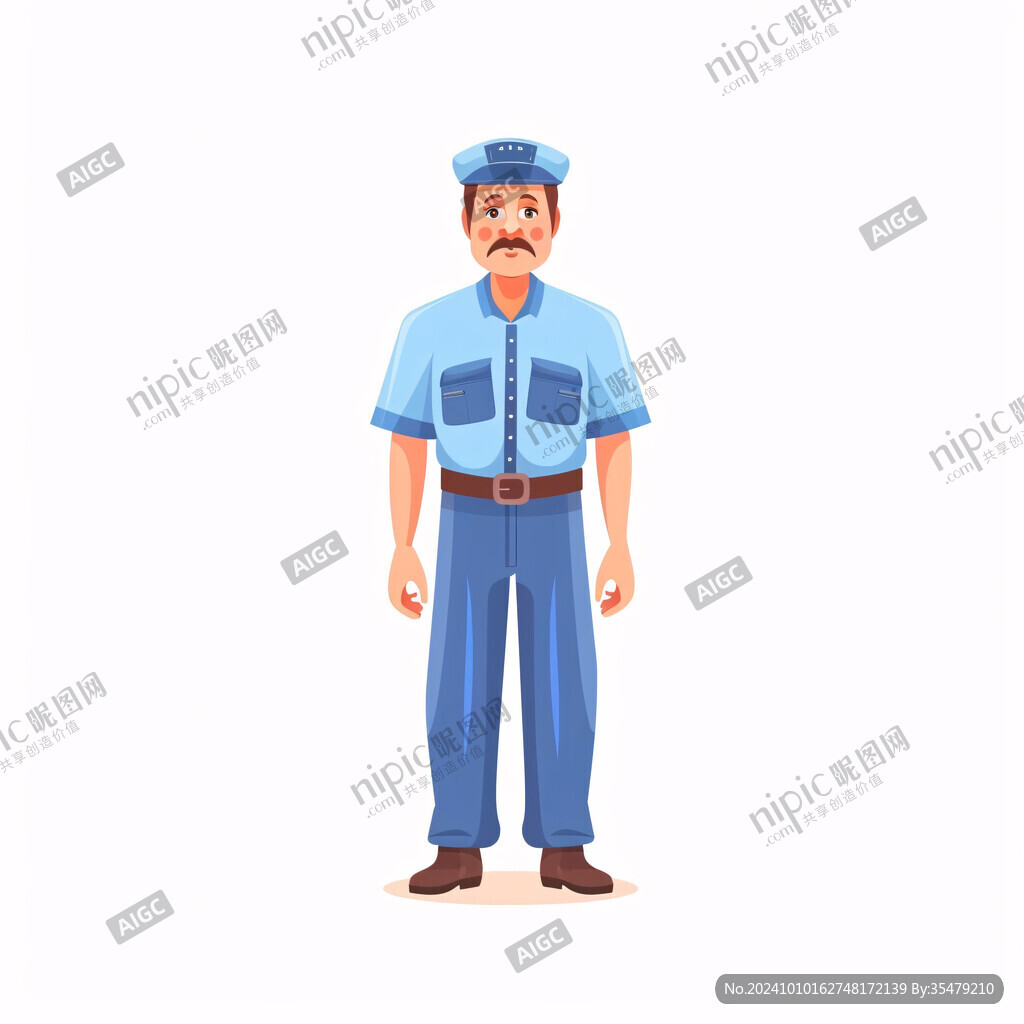 卡通保安族