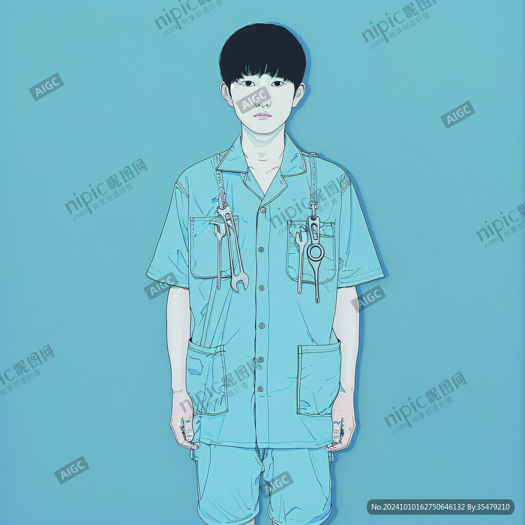 護士系列插畫