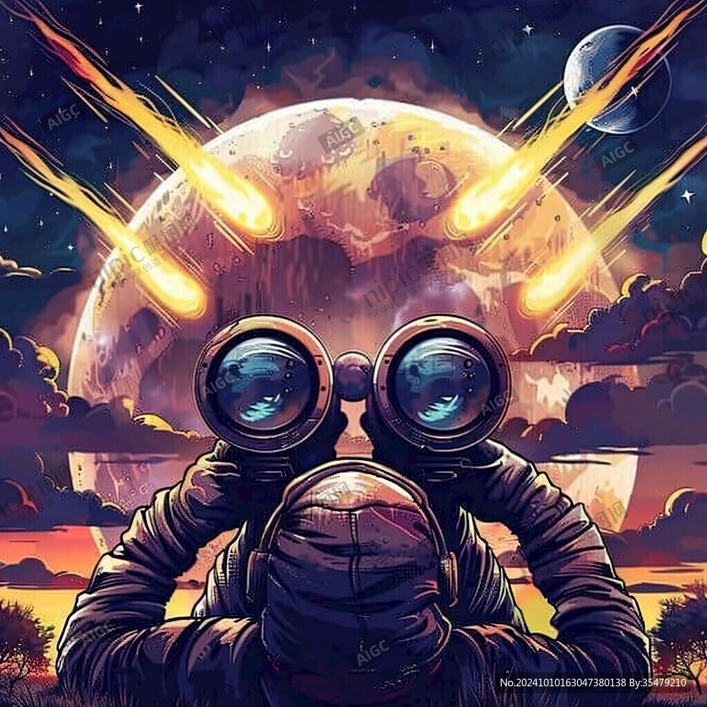 科幻題材插畫
