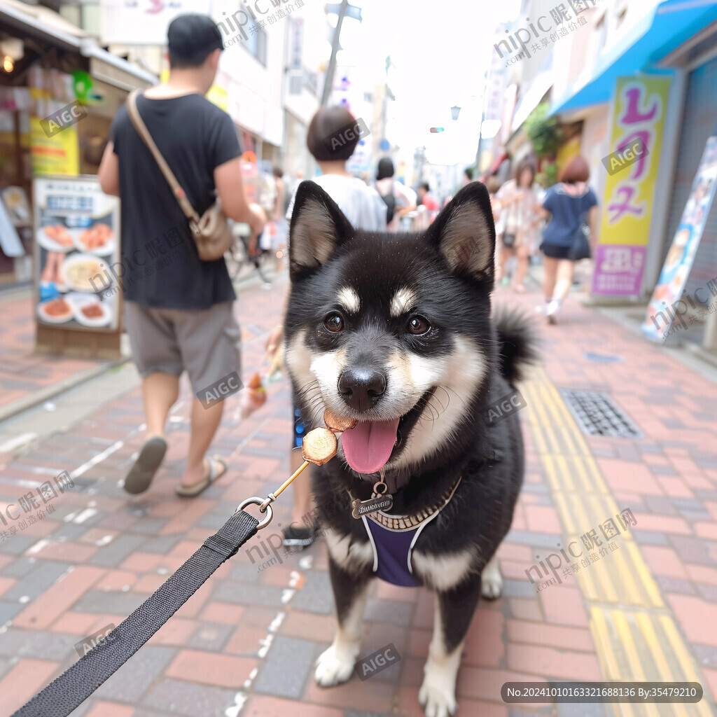 黑豆柴犬