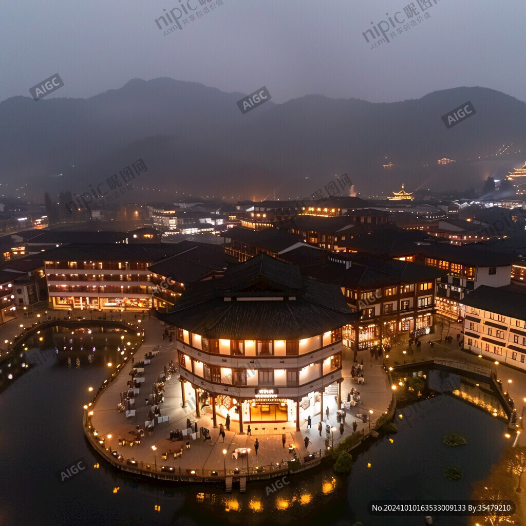 東錢湖會議中心夜景