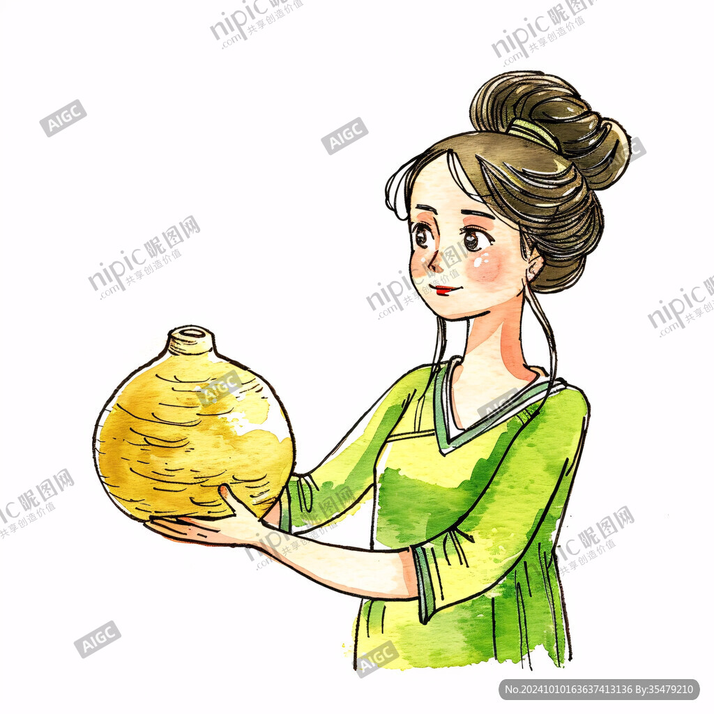 湘西壇子菜插畫