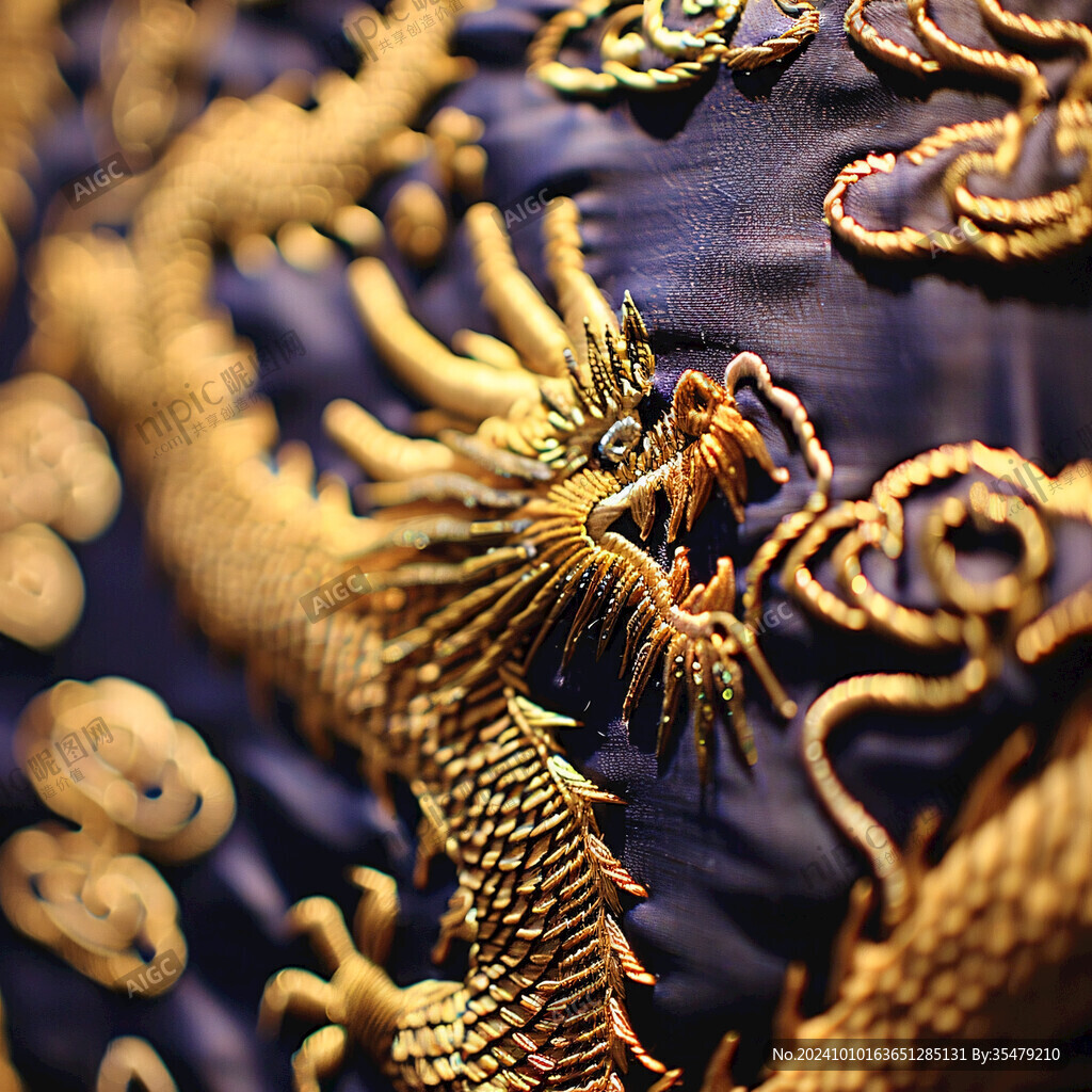龍袍細節(jié)