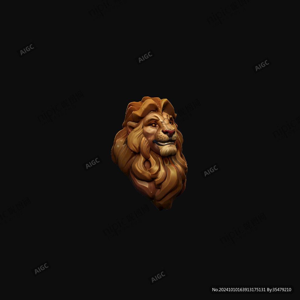 獅子頭模型