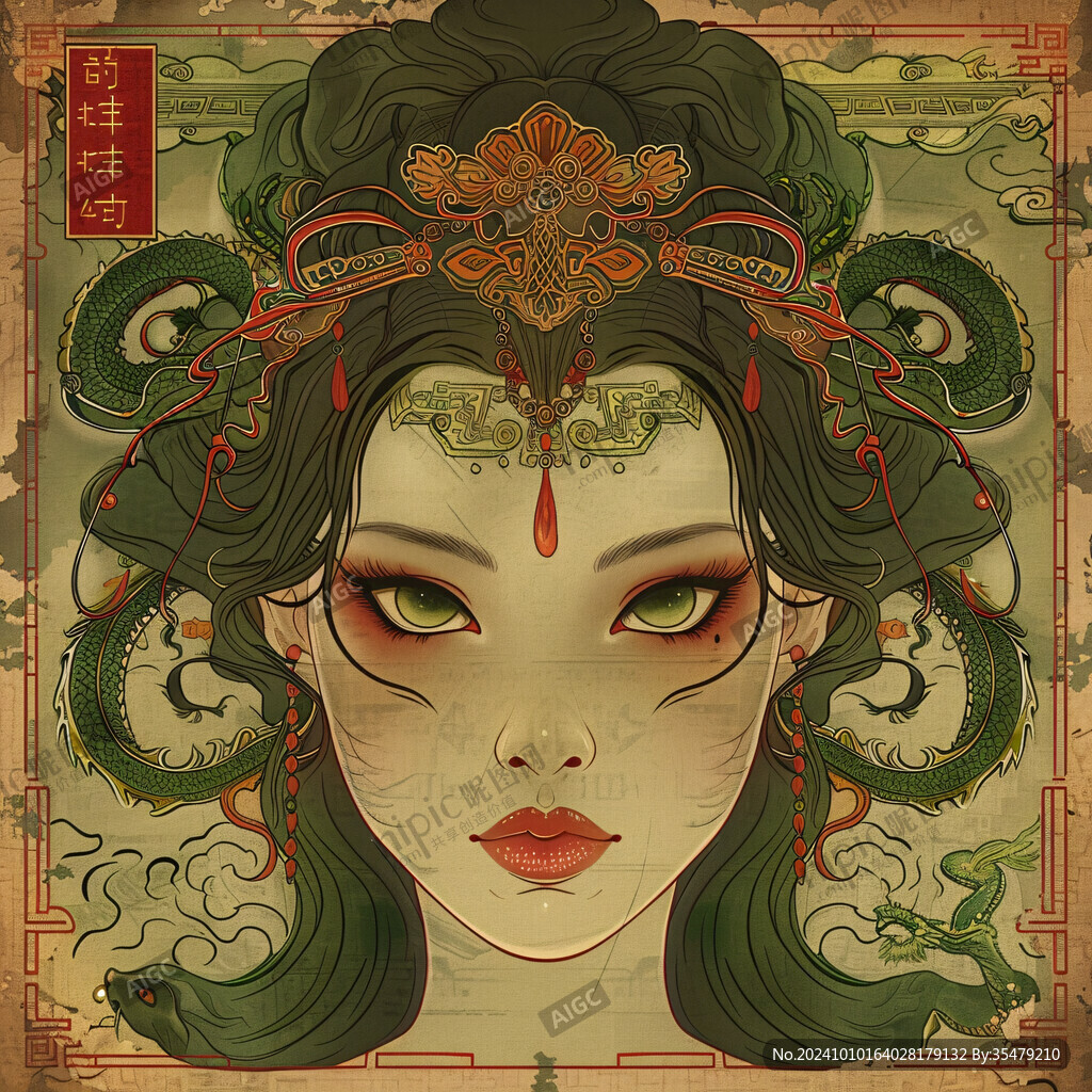 國(guó)潮女?huà)z