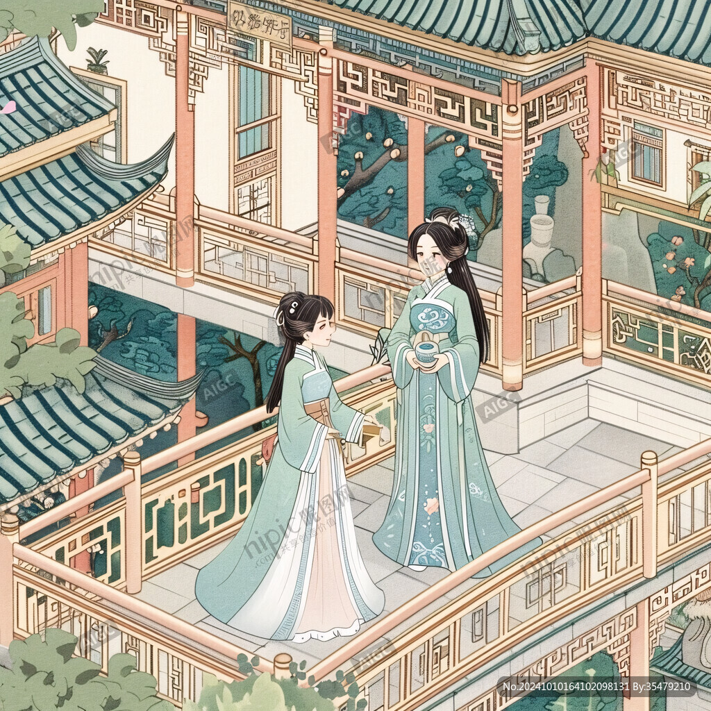 夾鏡樓插畫