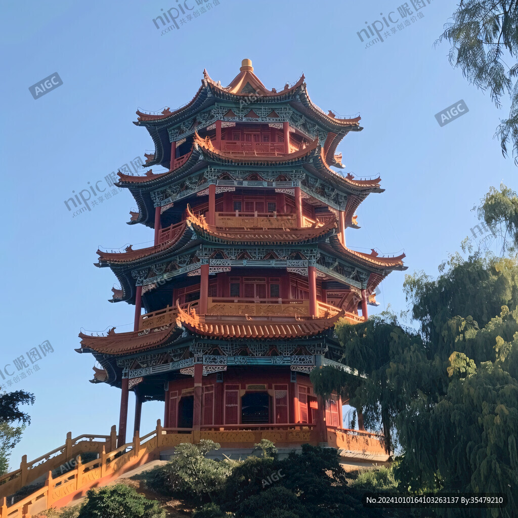 古代樓臺亭閣