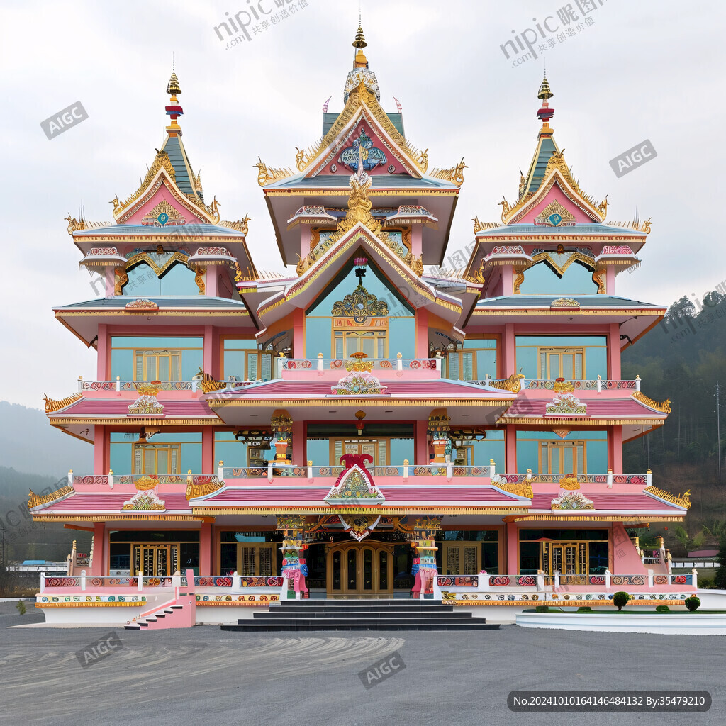 大型寺院建筑