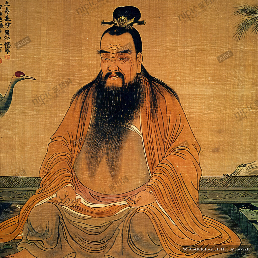 黃帝掛畫(huà)