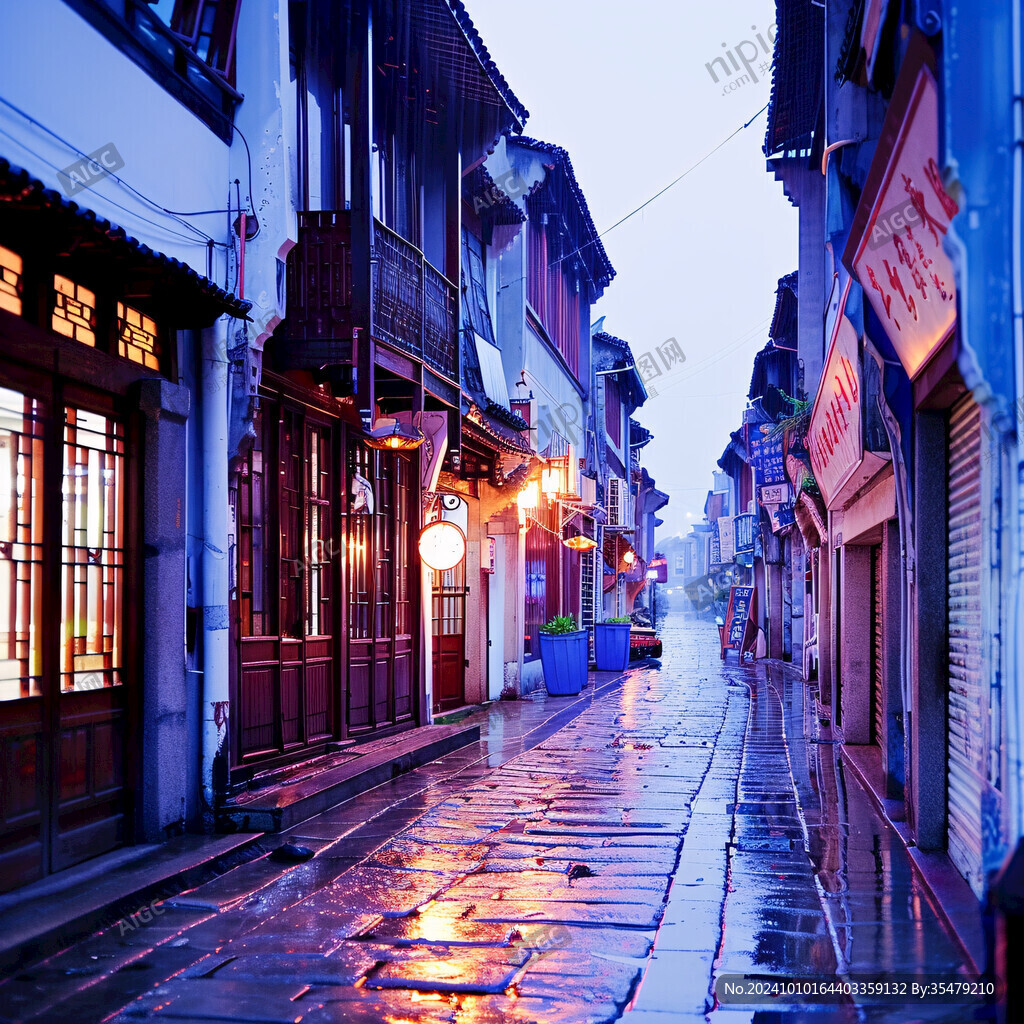雨后山塘街