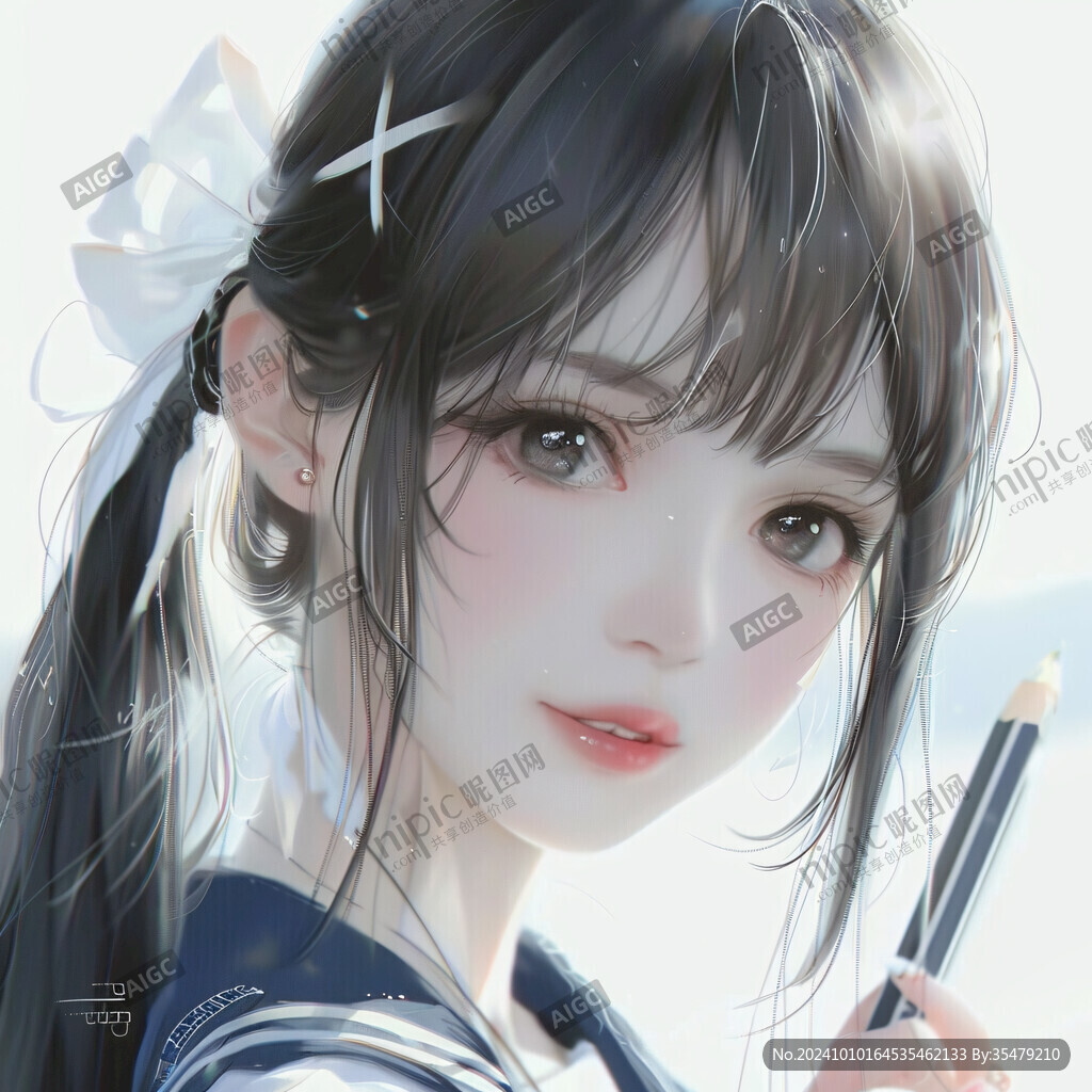 厚涂少女