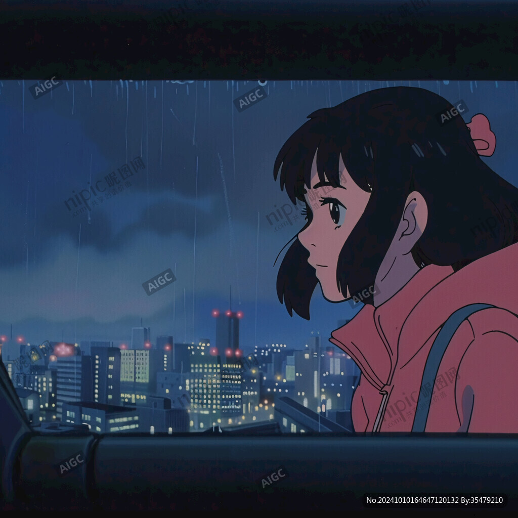 雨天插畫