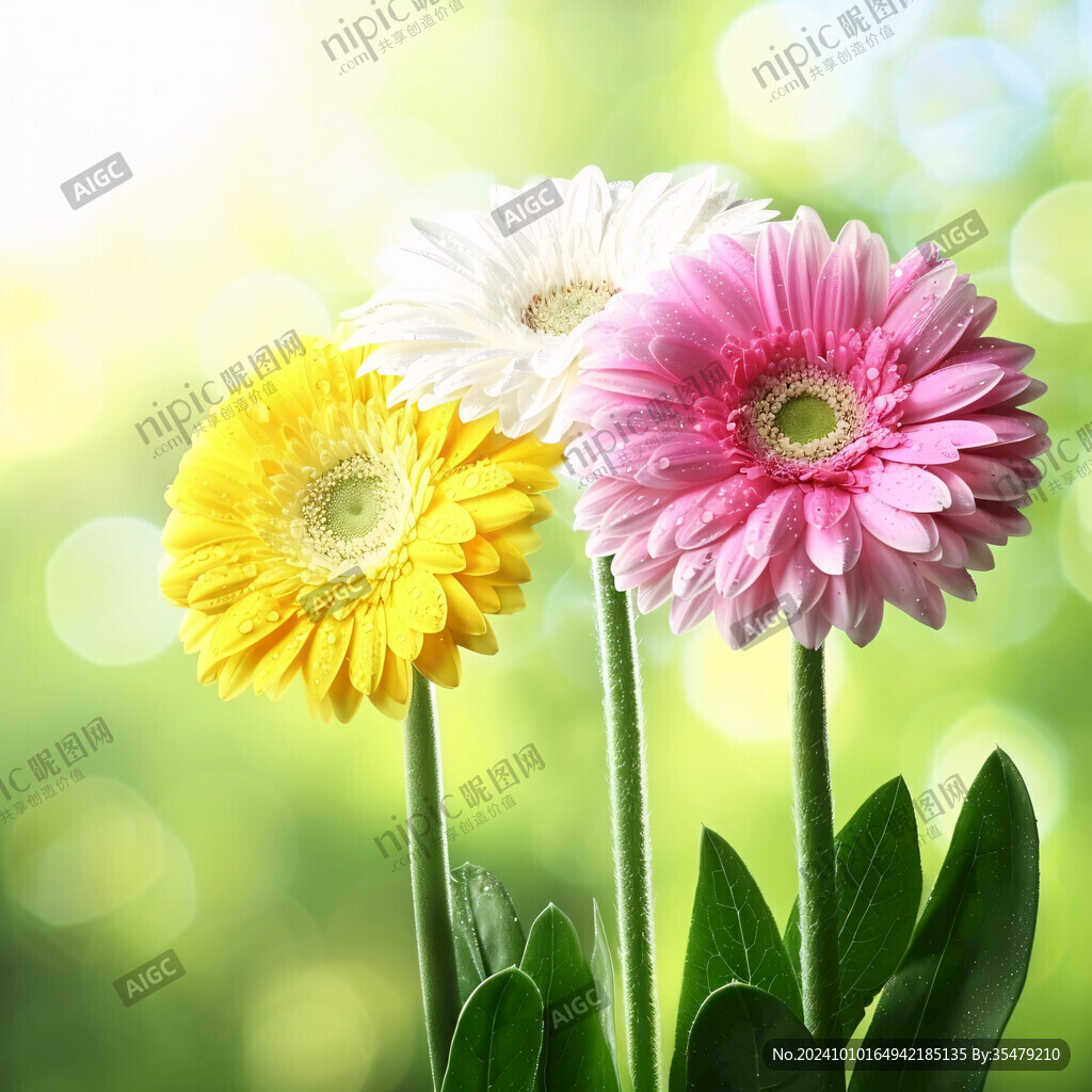 非洲菊鮮花素材