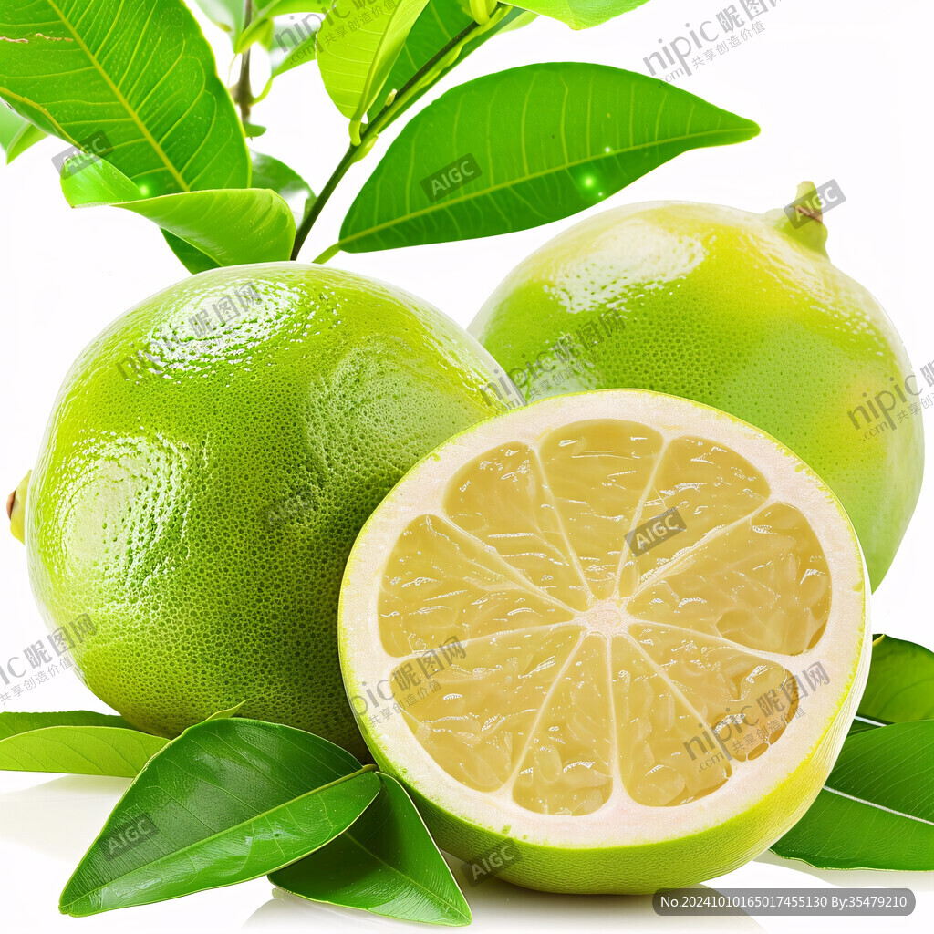 柚子樹水果樹綠葉果實(shí)