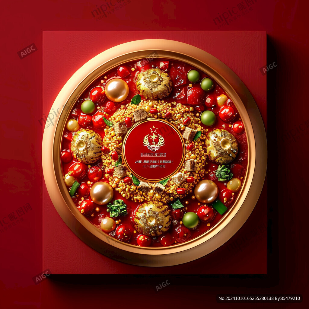 紅色金色圣誕節(jié)