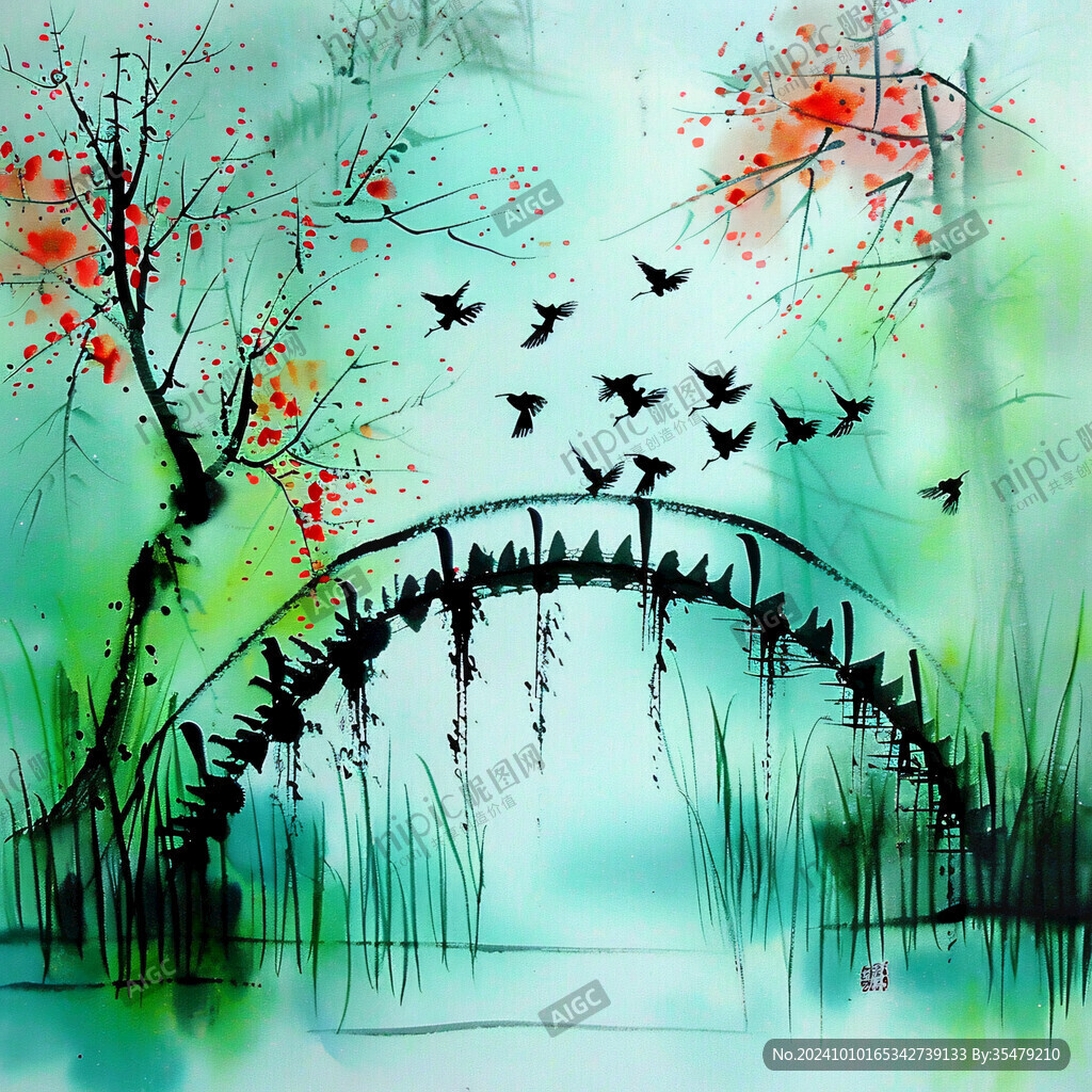 小橋插畫