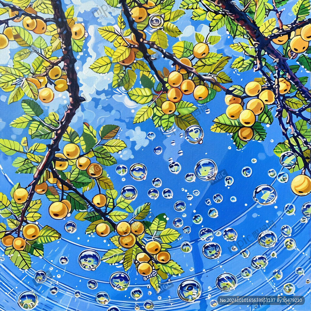 油甘果插畫