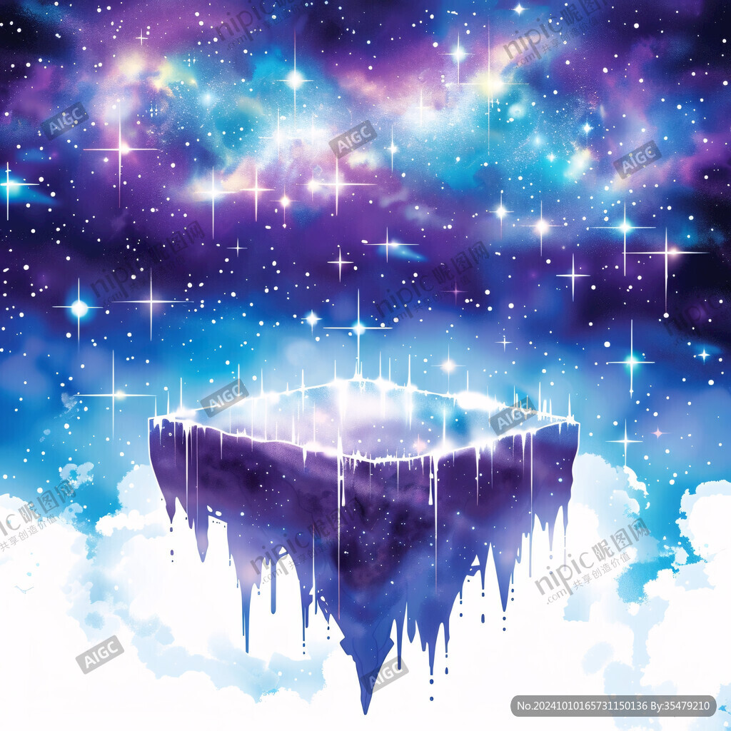 鉆石星空背景