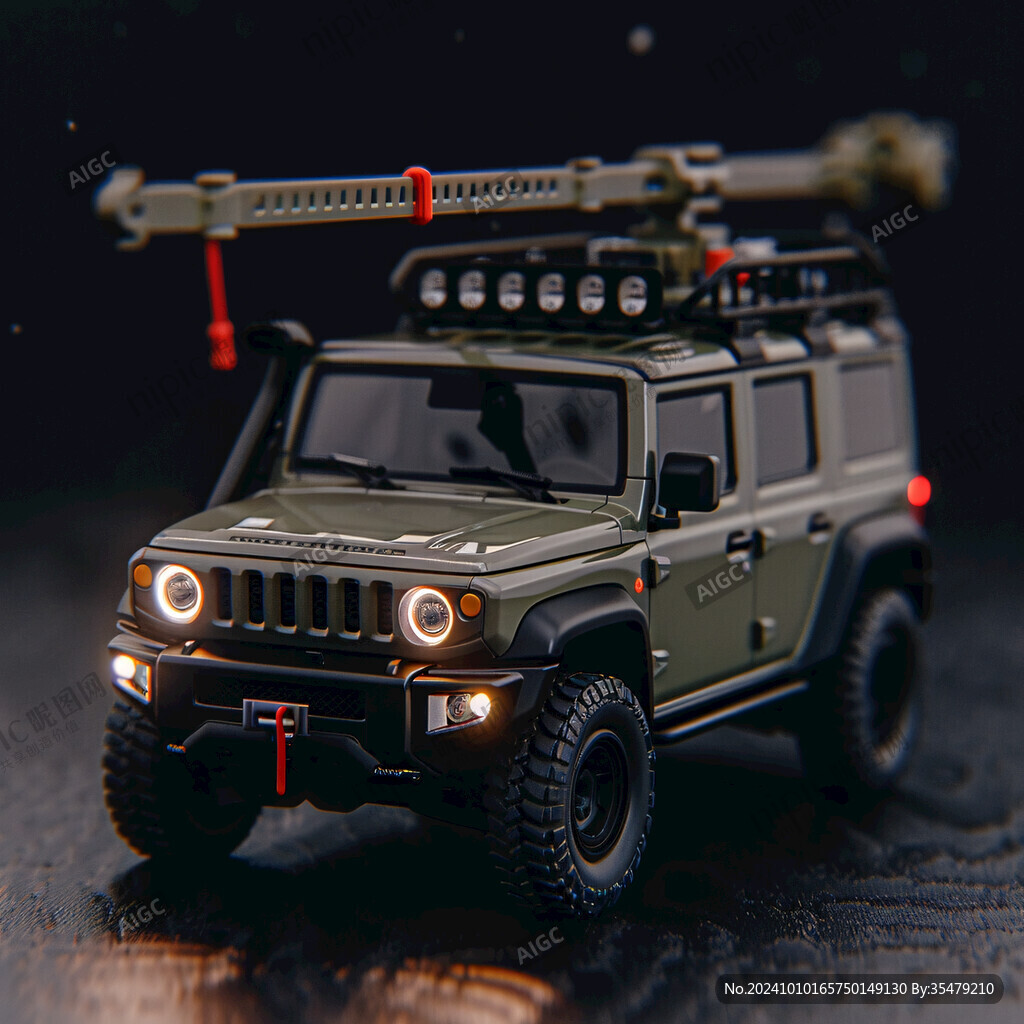 吉普車工藝品