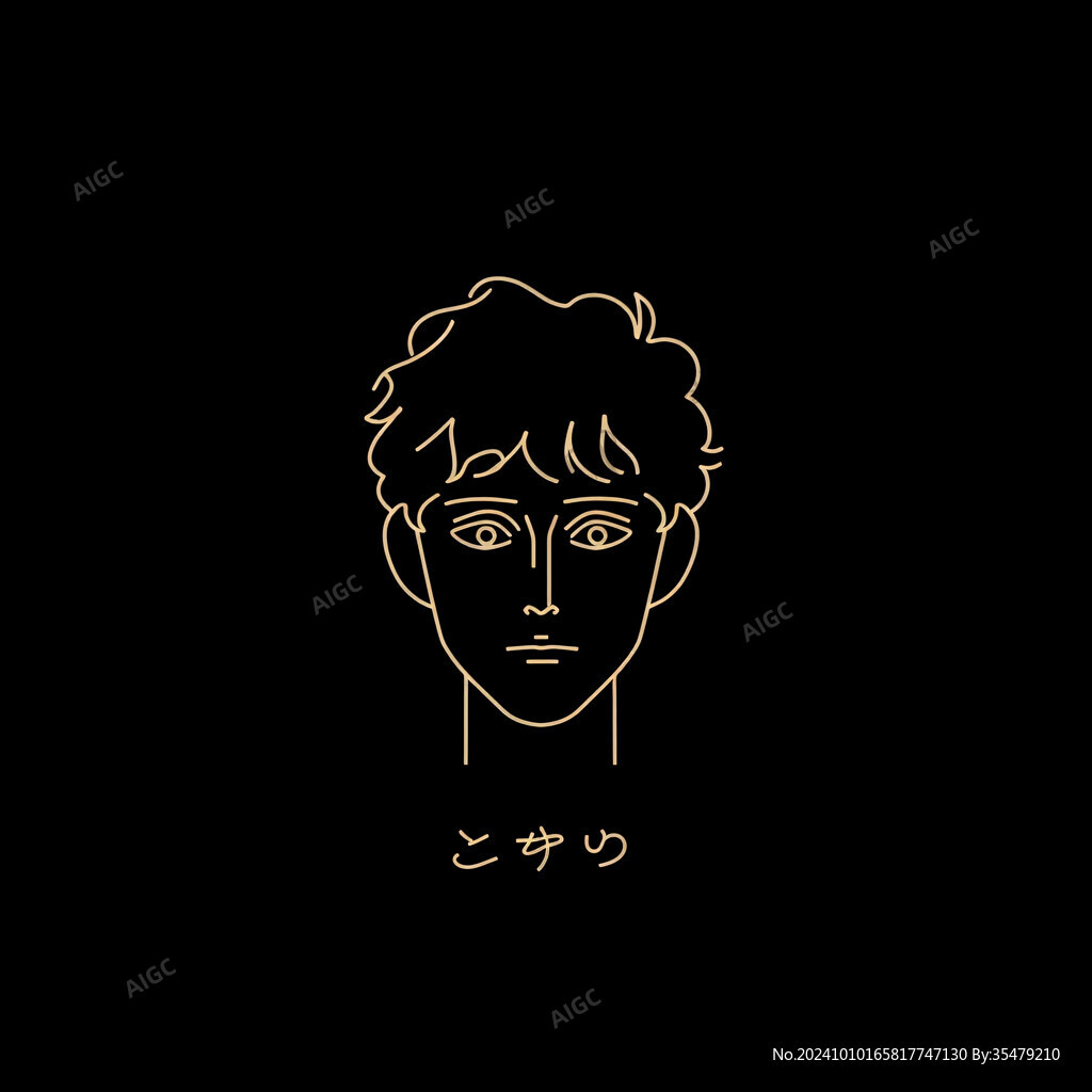 線性人像logo