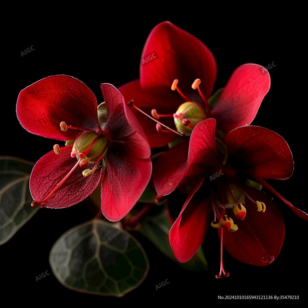 紅掌花紅鵝掌