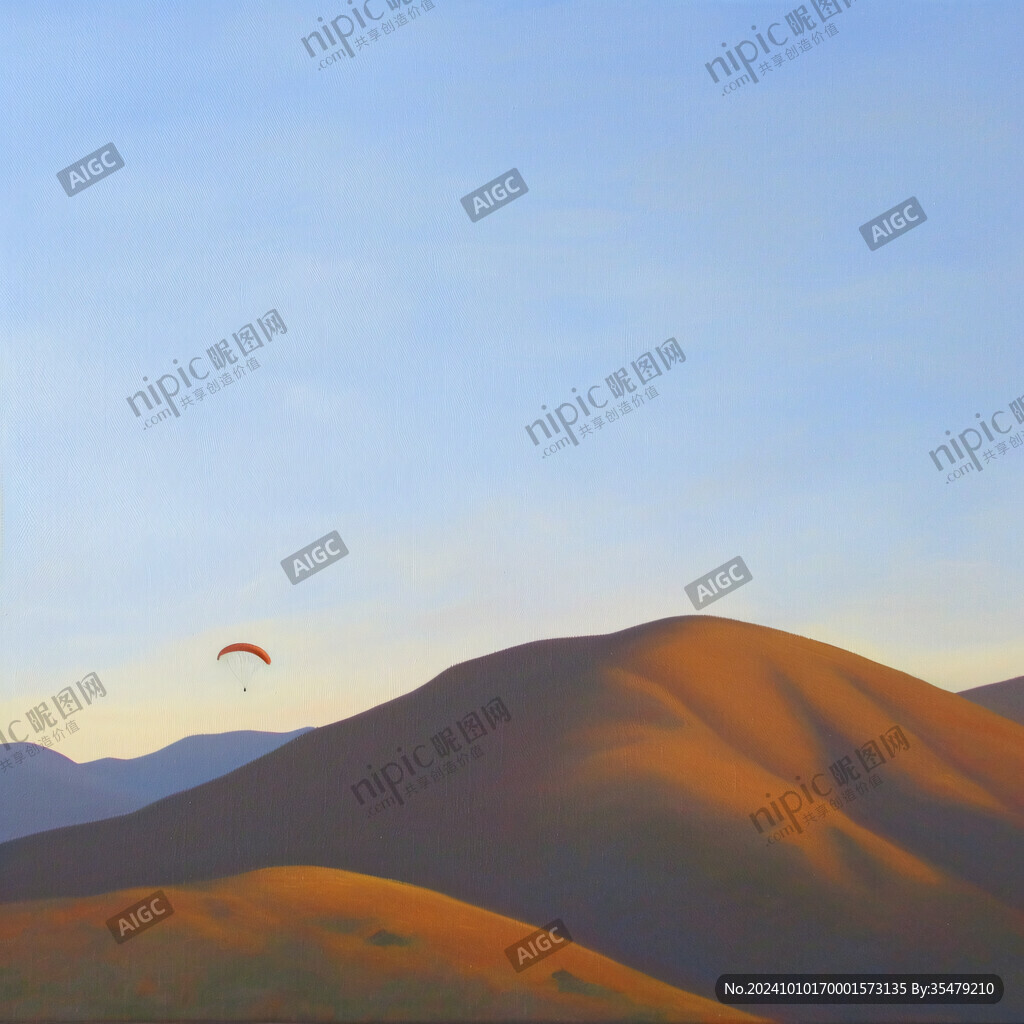 沙漠風景插畫