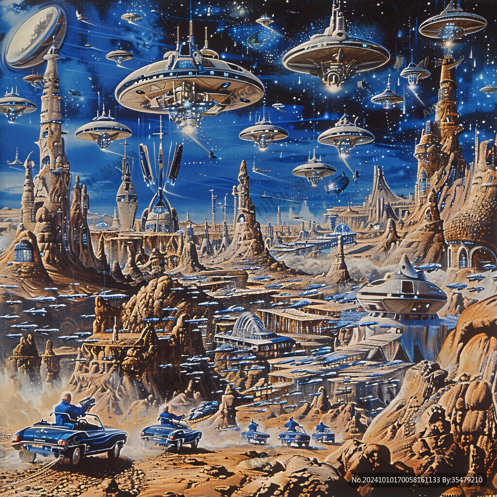 科幻畫作